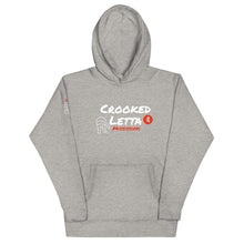 Load image into Gallery viewer, Crooked Letta Red Unisex Hoodie