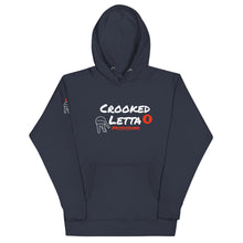 Load image into Gallery viewer, Crooked Letta Red Unisex Hoodie