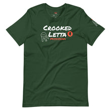 Load image into Gallery viewer, Crooked Letta Short Sleeve Unisex t-shirt