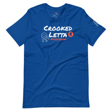 Load image into Gallery viewer, Crooked Letta Short Sleeve Unisex t-shirt