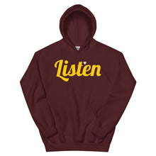 Load image into Gallery viewer, Listen Unisex Hoodie
