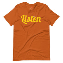 Load image into Gallery viewer, Listen Short-sleeve unisex t-shirt
