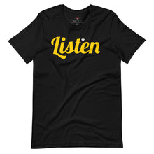 Load image into Gallery viewer, Listen Short-sleeve unisex t-shirt
