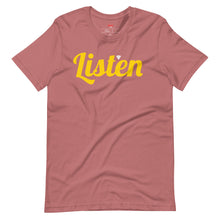 Load image into Gallery viewer, Listen Short-sleeve unisex t-shirt
