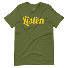Load image into Gallery viewer, Listen Short-sleeve unisex t-shirt
