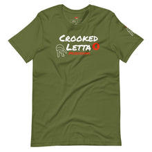 Load image into Gallery viewer, Crooked Letta Short Sleeve Unisex t-shirt
