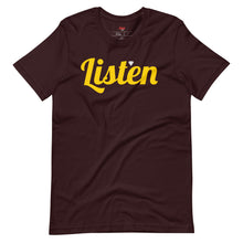 Load image into Gallery viewer, Listen Short-sleeve unisex t-shirt
