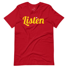 Load image into Gallery viewer, Listen Short-sleeve unisex t-shirt
